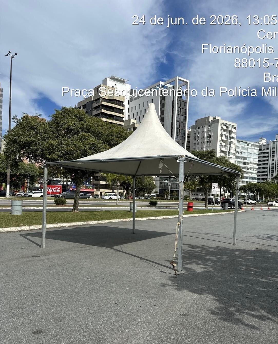 Projeto real da LOC Tendas — montagem 1