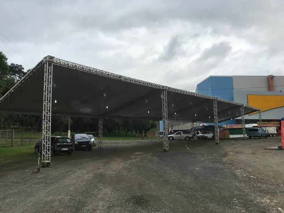 Projeto real da LOC Tendas — montagem 2